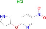 (R)-5-Nitro-2-(pyrrolidin-3-yloxy)pyridine hydrochloride