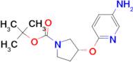 (R)-tert-Butyl 3-(5-aminopyridin-2-yloxy)pyrrolidine-1-carboxylate