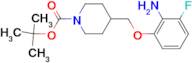 tert-Butyl 4-[(2-amino-3-fluorophenoxy)methyl]piperidine-1-carboxylate