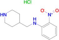 2-Nitro-N-(piperidin-4-ylmethyl)anilinehydrochloride