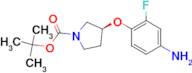 (S)-tert-Butyl 3-(4-amino-2-fluorophenoxy)pyrrolidine-1-carboxylate