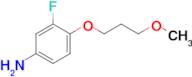 3-Fluoro-4-(3-methoxypropoxy)aniline