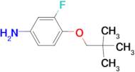 3-Fluoro-4-(neopentyloxy)aniline