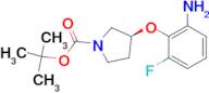 (S)-tert-Butyl 3-(2-amino-6-fluorophenoxy)pyrrolidine-1-carboxylate