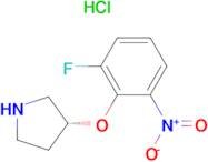 (R)-3-(2-Fluoro-6-nitrophenoxy)pyrrolidine hydrochloride