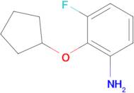 2-(Cyclopentyloxy)-3-fluoroaniline