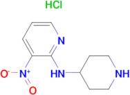 3-Nitro-N-(piperidin-4-yl)pyridin-2-amine hydrochloride