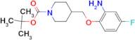 tert-Butyl 4-[(2-amino-4-fluorophenoxy)methyl]piperidine-1-carboxylate