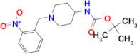 tert-Butyl 1-(2-nitrobenzyl)piperidin-4-ylcarbamate