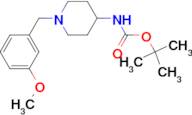 tert-Butyl 1-(3-methoxybenzyl)piperidin--4-ylcarbamate