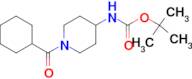 tert-Butyl 1-(cyclohexanecarbonyl)piperidin-4-ylcarbamate