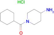 (4-Aminopiperidin-1-yl)(cyclohexyl)methanone hydrochloride