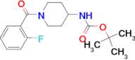 tert-Butyl 1-(2-fluorobenzoyl)piperidin-4-ylcarbamate