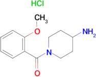 (4-Aminopiperidin-1-yl)(2-methoxyphenyl)methanone hydrochloride