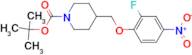 tert-Butyl 4-[(2-fluoro-4-nitrophenoxy)methyl]piperidine-1-carboxylate