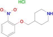 4-[(2-Nitrophenoxy)methyl]piperidine hydrochloride