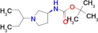 (S)-tert-Butyl 1-(pentan-3-yl)pyrrolidin-3-ylcarbamate