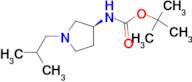 (S)-tert-Butyl 1-isobutylpyrrolidin-3-ylcarbamate