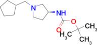 (S)-tert-Butyl 1-(cyclopentylmethyl)pyrrolidin-3-ylcarbamate