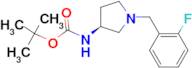 (S)-tert-Butyl 1-(2-fluorobenzyl)pyrrolidin-3-ylcarbamate