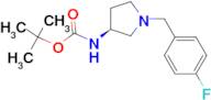 (S)-tert-Butyl 1-(4-fluorobenzyl)pyrrolidin-3-ylcarbamate