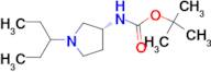 (R)-tert-Butyl 1-(pentan-3-yl)pyrrolidin-3-ylcarbamate