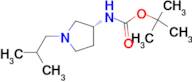 (R)-tert-Butyl 1-isobutylpyrrolidin-3-ylcarbamate