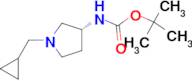 (R)-tert-Butyl 1-(cyclopropylmethyl)pyrrolidin-3-ylcarbamate
