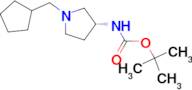 (R)-tert-Butyl 1-(cyclopentylmethyl)pyrrolidin-3-ylcarbamate