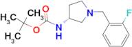 (R)-tert-Butyl 1-(2-fluorobenzyl)pyrrolidin-3-ylcarbamate