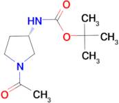 (S)-tert-Butyl 1-acetylpyrrolidin-3-ylcarbamate