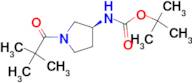 (S)-tert-Butyl 1-pivaloylpyrrolidin-3-ylcarbamate