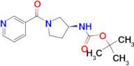 (S)-tert-Butyl 1-nicotinoylpyrrolidin-3-ylcarbamate