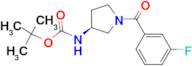 (S)-tert-Butyl 1-(3-fluorobenzoyl)pyrrolidin-3-ylcarbamate