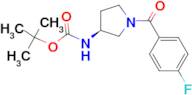 (S)-tert-Butyl 1-(4-fluorobenzoyl)pyrrolidin-3-ylcarbamate