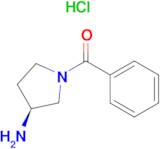 (S)-(3-Aminopyrrolidin-1-yl)(phenyl)methanone hydrochloride