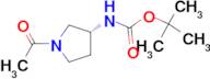 (R)-tert-Butyl 1-acetylpyrrolidin-3-ylcarbamate