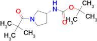 (R)-tert-Butyl 1-pivaloylpyrrolidin-3-ylcarbamate