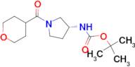 (R)-tert-Butyl 1-(tetrahydro-2H-pyran-4-carbonyl)pyrrolidin-3-ylcarbamate