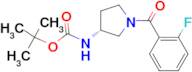 (R)-tert-Butyl 1-(2-fluorobenzoyl)pyrrolidin-3-ylcarbamate