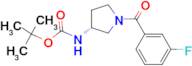 (R)-tert-Butyl 1-(3-fluorobenzoyl)pyrrolidin-3-ylcarbamate