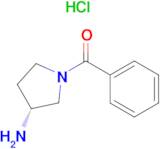 (R)-(3-Aminopyrrolidin-1-yl)(phenyl)methanone hydrochloride