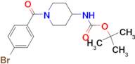 tert-Butyl 1-(4-bromobenzoyl)piperidin-4-ylcarbamate