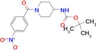 tert-Butyl 1-(4-nitrobenzoyl)piperidin-4-ylcarbamate