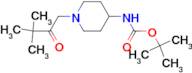 tert-Butyl 1-(3,3-dimethyl-2-oxobutyl)piperidin-4-ylcarbamate