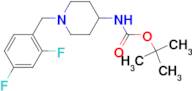 tert-Butyl 1-(2,4-difluorobenzyl)piperidin-4-ylcarbamate