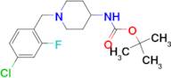 tert-Butyl 1-(4-chloro-2-fluorobenzyl)piperidin-4-ylcarbamate