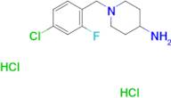 1-(4-Chloro-2-fluorobenzyl)piperidin-4-amine dihydrochloride