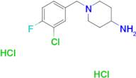 1-(3-Chloro-4-fluorobenzyl)piperidin-4-amine dihydrochloride