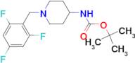 tert-Butyl 1-(2,4,6-trifluorobenzyl)piperidin-4-ylcarbamate